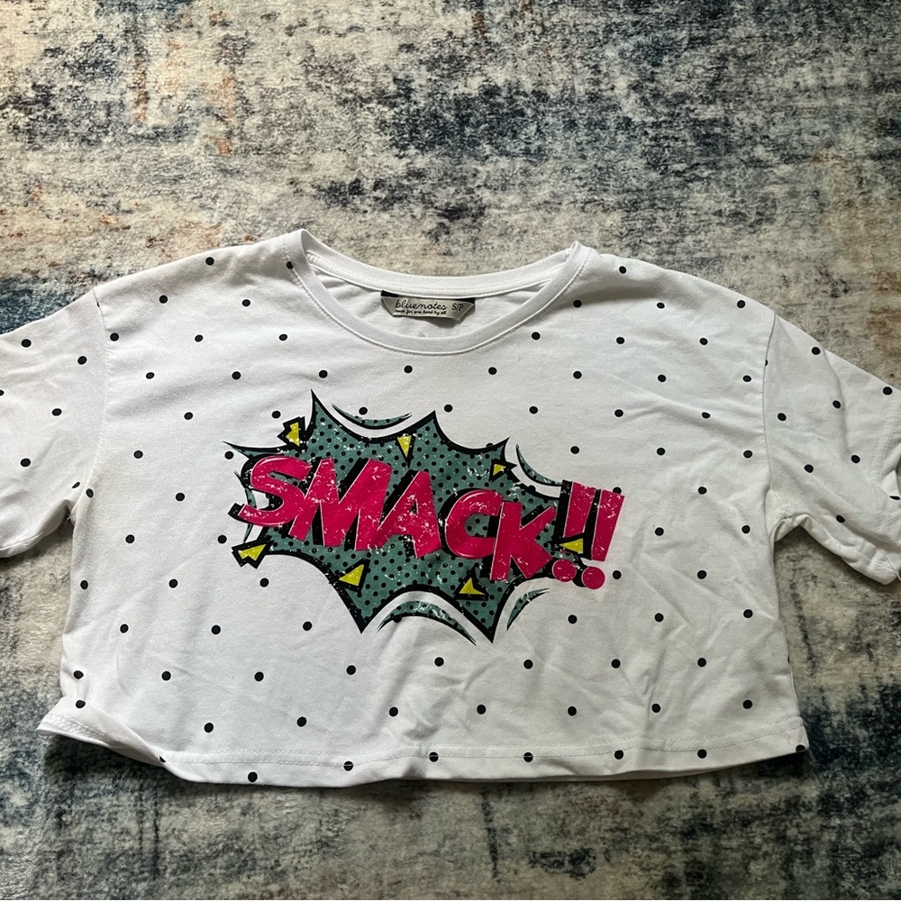 Pop art crop top